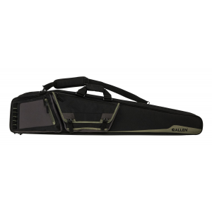 Allen 90650 Rocky Double Rifle Case 50 in Black Endura w/Tan Trim\t Daisy Chain Loops\t Lockable Zippers\t Adjustable/Removeable Padded Shoulder Strap Holds 2 Rifles