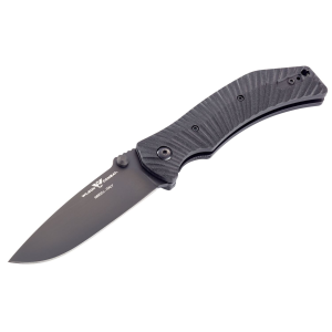 Wilson Combat WTKELCBG10 Extreme Lite Carry 3.50 in Folding Clip Point Plain Black DLC N690Co SS Blade Black Starburst G10 Handle - Wilson Combat