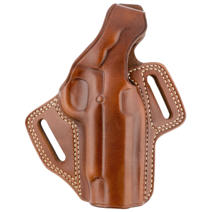 Galco FL266R Fletch OWB Tan Leather Belt Slide Fits 4-4.25 in 1911 Right Hand
