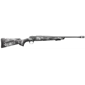 Browning 035585218 X-Bolt Pro SPR 308 Win 4+1 18 in Fluted, Carbon Gray Barrel/Rec, Carbon Fiber with Black Gray Splatter Stock, Recoil Hawg Muzzle Brake - Browning