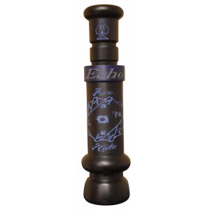 Echo Calls 90022 Ace in The Hole Single Reed Attracts Ducks/ Mallard Sounds Matte Black Acrylic