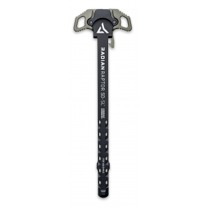 Radian Weapons R0378 Raptor SD-SL Ambi Charging Handle\t Radian OD\t Slim Line Handles\t Gas Ported Shaft\t Fits Mil-Spec AR-15/M16 Platform