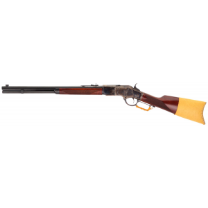Taylors & Company 550240COM 1873 Comanchero 45 Colt (LC) Caliber with 10+1 Capacity, 18 Blued Barrel, Color Case Hardened Metal Finish & Walnut Straight Stock Right Hand (Full Size)