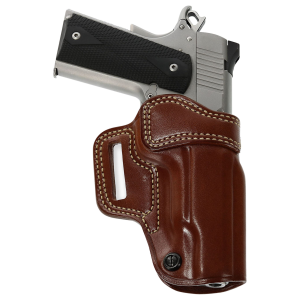 Galco AV266R Avenger OWB Tan Leather Belt Slide Fits 4-4.25 in 1911