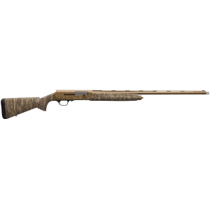Browning 0118475005 A5 Wicked Wing Sweet Sixteen 16 Gauge 2.75 in 4+1 26 in, Burnt Bronze Cerakote Barrel/Engraved Rec, Mossy Oak Bottomland Stock, Fiber Optic Sight, Oversized Controls, 3 Chokes Included, Shotgun