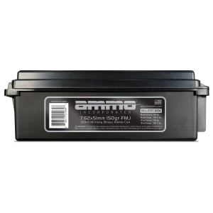 Ammo Incorporated 762150FMJB120 Rifle 7.62x51mm NATO 150 gr Full Metal Jacket (FMJ) 120 Bx/6 Cs - Ammo Inc
