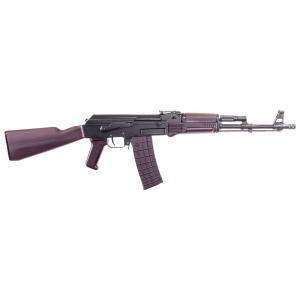 Arsenal SAM5-67PM SAM5 5.56x45mm NATO 16.30 in 30+1, Black Barrel/Rec, Plum Polymer Furniture, Adjustable Sights