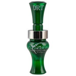 Echo Calls 79021 Timber Double Reed Mallard Hen Sounds Attracts Ducks Green Pearl Acrylic
