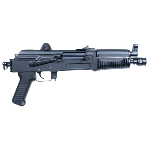 Arsenal SAM7K-44 SAM7K 7.62x39mm 8.50 in 5+1 Black, Polymer Furniture, Iron Sights, Sling Mount Rear