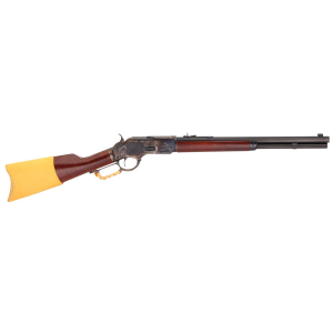 Taylors & Company 550172COM 1873 Comanchero 45 Colt (LC) Caliber with 10+1 Capacity, 20 Blued Barrel, Color Case Hardened Metal Finish & Walnut Straight Stock Right Hand (Full Size)