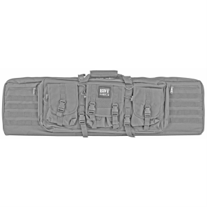 Bulldog Cases Tactical Double Rifle Case BDT60-43SG, Seal Gray, 43 in BDT60-43SG