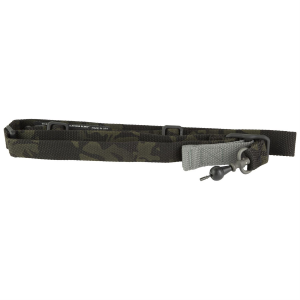 Blue Force Gear Vickers 221 Sling VCAS-2TO1-RED-125-MB, 2-To-1 Point Sling, Multicam Black, RED Swivel, Molded Acetal Adjuster VCAS-2TO1-RED-125-MB