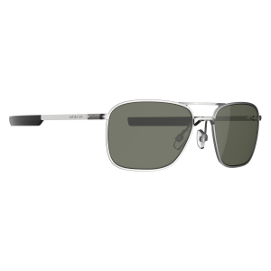 Magpul Industries Santini Eyewear, Matte Silver Frame, Gray Green Polarized Lens MAG1026-1-042-1900