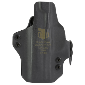 BlackPoint Tactical Dual Point IWB 151988, Inside Waistband Holster, Fits Sig P365 X-Macro, Right Hand, Kydex Construction