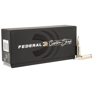 eral FCS65PRCTA1SC Custom Rifle Custom Shop 6.5 PRC 130 Gr Terminal Ascent 20 Per Box Ammo