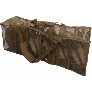 Drake Waterfowl DA370012D Decoy Bag Floater 12 Slot Duck Brown Vinyl-Coated Mesh