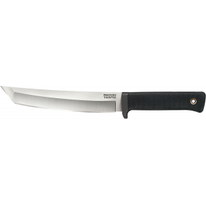 Cold Steel CS35AM San Mai Recon 7 in Fixed Plain Tanto VG-10 San Mai Blade/Black Textured Kray-Ex Handle