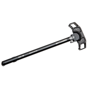 Battle Arms Development Rack Charging Handle BAD-RACK-308, Fits DPMS Pattern Rifles, Matte Finish, Black, Ambidextrous BAD-RACK-308