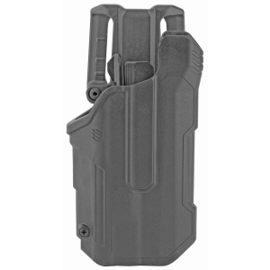 BLACKHAWK T-Series L2D 44N261BKR, Duty Holster, Right Hand, Black Finish, Fits Sig P320/P250 With TLR1/TLR2