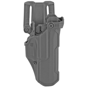 BLACKHAWK T-Series L3D 44N561BKR, Duty Holster, Right Hand, Black Finish, Fits Sig P320/P250