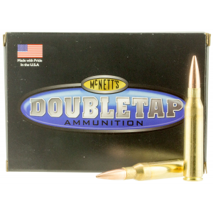 DOUBLETAP Ammunition 338l300lr Longrange Rifle 338 Lapua Mag 300 Gr Hollow Point Boat Tail 20 Per Box/ 25 Cs