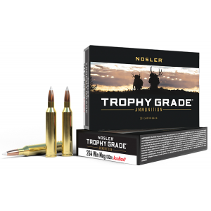 NOSLER 60019 Trophy Grade 264 Win Mag 130 Gr NOSLER Accubond 20 Per Box/ 10 Cs