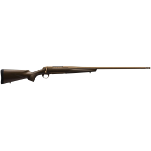 Browning 035418295 X-Bolt Pro Full Size 30 Nosler 3+1 26 in Spiral Fluted/Threaded Sporter Barrel, Burnt Bronze Cerakote /X-Lock Mount Stainless Steel Receiver, w/Textured Grip Panels Burnt Bronze Cerakote Carbon Fiber Stock, Rifle