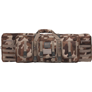 Bulldog Cases BDT Double Rifle Case BDT35-36TBC, 36 in, Nylon, Throwback Camo BDT35-36TBC
