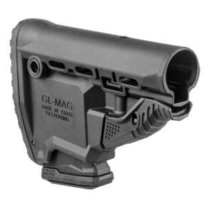 FAB Defense FX-GLMAGB GL-Mag Survival Buttstock Matte Black Synthetic for AR-15, M4 - Fab Defense