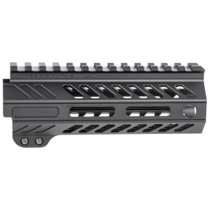 Angstadt Arms AA055HGMLT Ultra Light Handguard made of Aluminum with Black Anodized Finish\t M-LOK Style\t Picatinny Rail & 5.50 in OAL for AR-15 Includes Hardware