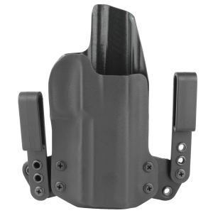 BlackPoint Tactical Mini Wing IWB 102314, Inside the Pants Holster, Right Hand, Black, Sig Sauer P320 Full Size, Kydex 102314