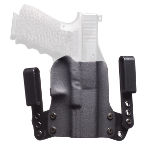 BlackPoint Tactical Mini Wing IWB Holster, Fits Walther PDP 4 in, Right Hand, Adjustable Cant, Black 158484