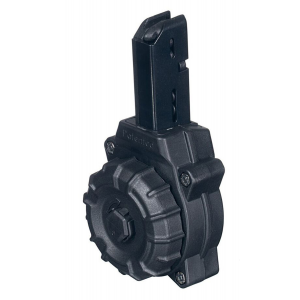 ProMag DRMA30 OEM Black Drum 30rd for 9mm Luger AR-15 Colt Carbine, SMG - Promag