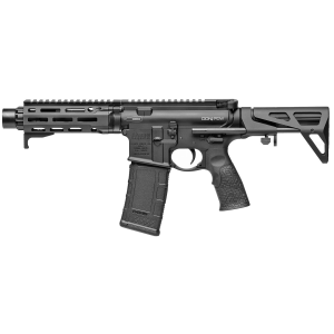 DANIEL Defense Ddm4 Pdw, Semi-auto Sbr, 300 Blackout, 7 In Cold Hammer Forged Barrel, 1:7 Twist, Black Finish, Maxim Defense Cqb Gen 7 Stock, Grip-n-rip Charging Handle, Linear Compensator, 30rd 02-088-22220-047