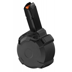 Magpul MAG1137-BLK PMAG D-50 GL9-PCC 50rd Drum 9mm Luger\t Black Polymer\t Glock Style\t Fits Post PCC (NOT B&T GHM9 & KelTec Sub 2000)
