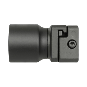 Midwest Industries MISTAPSFBT Buffer Tube Folding Adaptor for AR-Platform Black Steel with Tube Adaptor