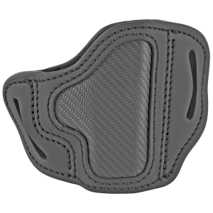 1791 Gunleather CFBHCSBLR BHC OWB Size C Stealth Black Leather Belt Slide Compatible w/Glock 43/Sig P365/Walther PPK Right Hand