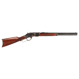 Taylors & Company 550220COM 1873 Comanchero 357 Mag Caliber with 10+1 Capacity, 20 in Blued Barrel, Color Case Hardened Metal Finish & Checkered Walnut Stock Right Hand (Full Size), Rifle
