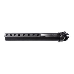 2A Armament Buffer Tube, Billet Buffer Tube, 8 position, Lightweight Latch Plate, Castle Nut, Fits AR-10 Rifles, Mil Spec,  Anodized Black Finish 2A-BTA8-1 - 2A Armament