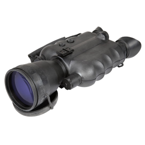 Agm Global Vision 13FXB522104031 FoxBat-5 NW3 Binocular 5x108mm Black Generation 2+ White Phosphor Level 3