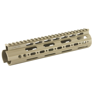 Leapers, Inc. - UTG Handguard, Fits AR Rifles, 9 in Carbine Length, Super Slim Free Float, Flat Dark Earth Cerakote MTU004SSD - Leapers