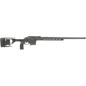 Seekins Precision 0011710101BLK Havak HIT Full Size 6mm Creedmoor 3+1 24 in Black Threaded Barrel, Black Picatinny Rail Steel Receiver, Adjustable Folding Aluminum Chassis, AR-Style Vertical Grip, Rifle