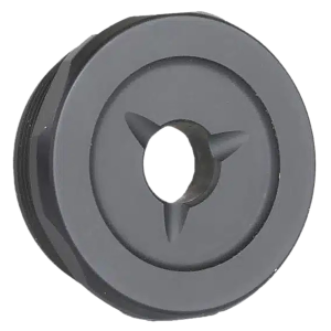 Jk Armament JK155PROEC30 155 Pro Flash Reducer End Cap 30 Cal 1.375x24 Ti6AL4V Titanium Black, Suppressor Accessories