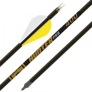 Gold Tip Arrow Hunter Pro 400 2 in Raptor Vanes 1/2Doz HPRO400A26