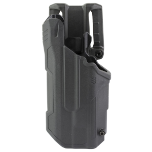 BLACKHAWK T-Series 44N213BKL, L2D, Duty Holster, Left Hand, Fits Glock 20/21/37/38 w/TLR 1 or 2