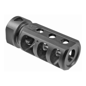 Fortis Manufacturing 9MM-RED-M2-28, Inc. RED Brake, Muzzle Brake, 9MM/350 Legend, 1/2x28, Black Nitride Finish 9MM-RED-M2-28