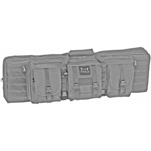 Bulldog Cases Tactical BDT40-37SG, Rifle Case, Seal Gray, 37 in, Nylon BDT40-37SG