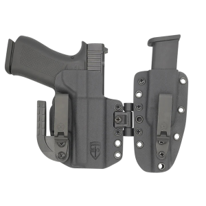 C&G Holsters 0078100 MOD 1 Holster System IWB Black Kydex Belt Clip Fits Glock 43/43X Right Hand