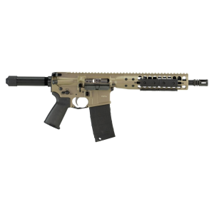LWRC ICDIP5CK10 Individual Carbine Sports South Exclusive 5.56x45mm NATO 30+1 10.50 in Black Steel Barrel, FDE Cerakote Aluminum Integrated Rail Base Receiver, Black Synthetic Buffer Tube, Black Magpul Grips, Pistol
