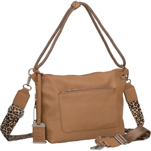 Bulldog Cases Hobo Purse with Holster BDP-076, Cheetah Print, Tan, Leather BDP-076